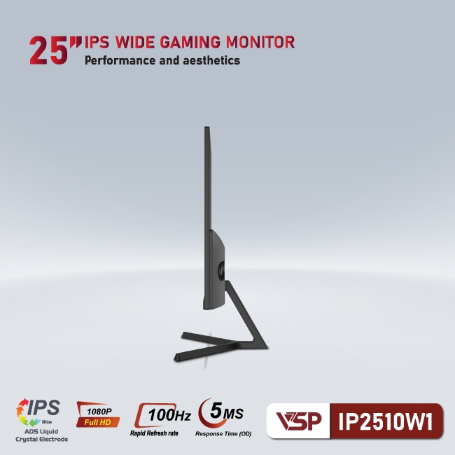 Màn Hình VSP IPS - IP2510W1 - 25 inch - 100Hz - 5ms