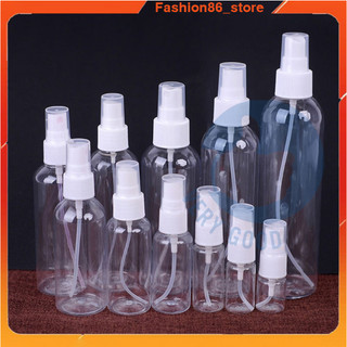 Chai xịt phun sương, lọ chiết mỹ phẩm, tinh dầu, dung dịch sát khuẩn trong suốt dung tích 10 - 120ml nhỏ gọn tiện lợi