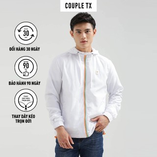 Áo Khoác Dù Nam Couple TX Basic Dây Kéo 2 Màu MOP 1025