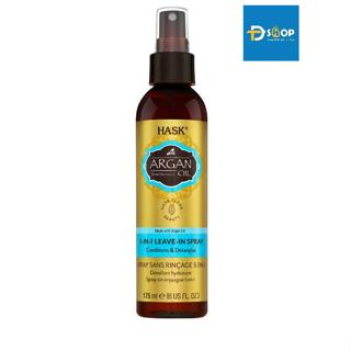  Xịt dưỡng tóc Hask Argan Oil 5-in-1 Leave-in Spray 175ml 