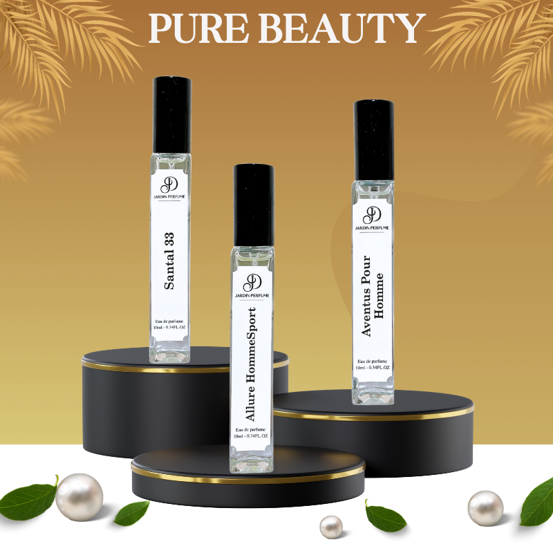 Nước Hoa Nam Creed Aventus 10ml mạnh mẽ đầy cuốn hút , mùi thơm của giới thượng lưu JARDIN PERFUME