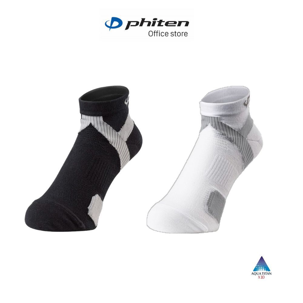 Tất thể thao cổ ngắn Phiten sport socks (socking)