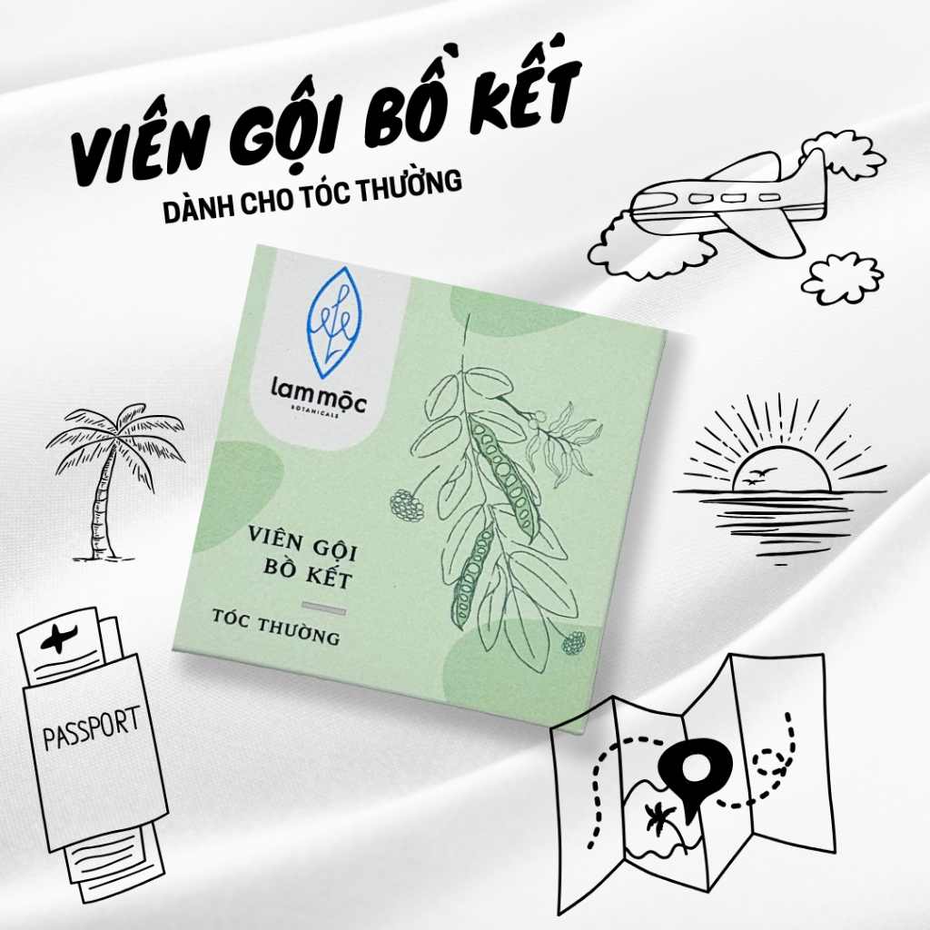 Viên Gội Bồ Kết Lam Mộc