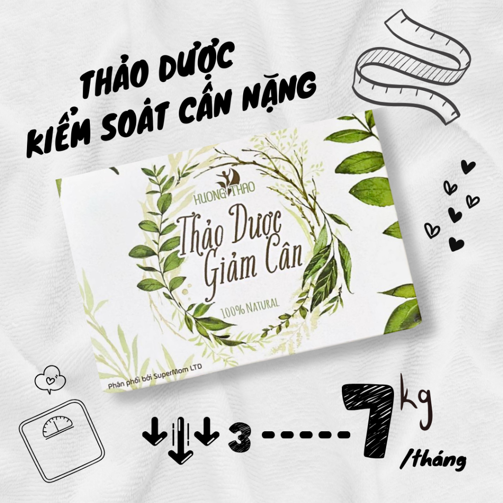 [CHE TÊN SP] Thảo dược kiểm soát cân nặng Hương Thảo
