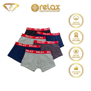Quần lót nam relax rltk019 quần lót cotton usa cao cấp, quần lót boexrs trunks.