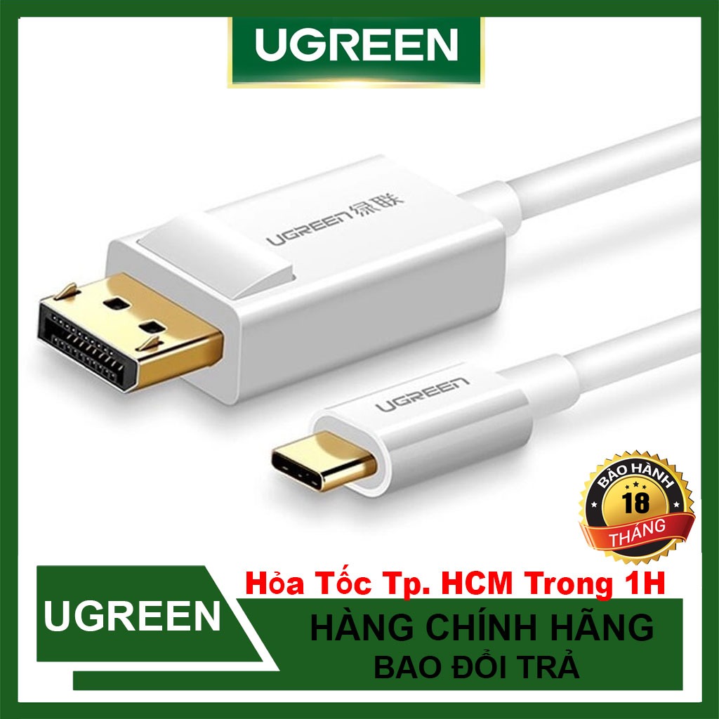 Cáp USB Type C to Displayport Cao Cấp UGREEN 40420