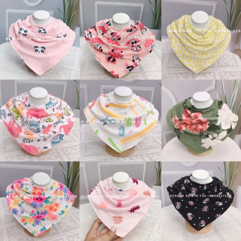 Yếm cổ cho bé trai bé gái