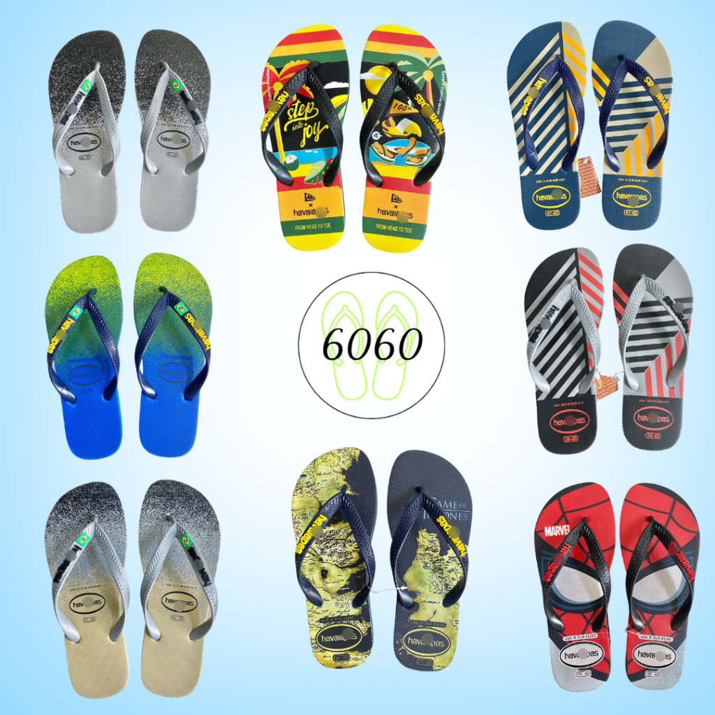 Dép Havana Nam   Dép Kẹp Nam Tông Lào Nam Havanas Xỏ Ngón Đi Biển Full Box Đế Cao Su Cao Cấp Đẹp Hot Trend