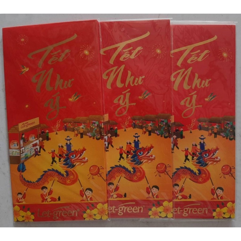 Combo 3 Bao Lì Xì Của Công Ty
