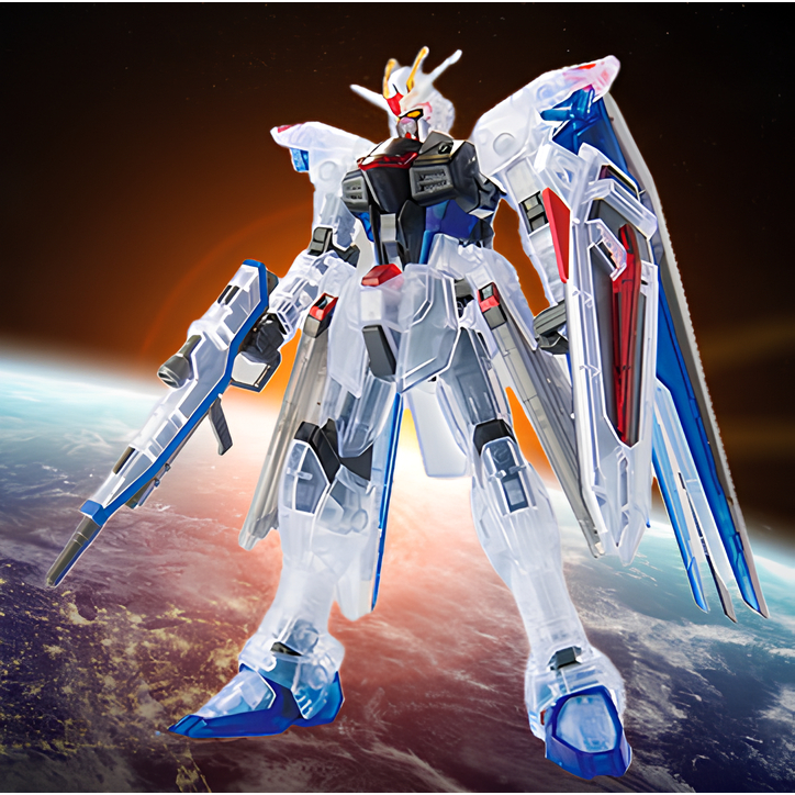 Mô Hình Lắp Ráp HG 192B Freedom Fighter Clear Color