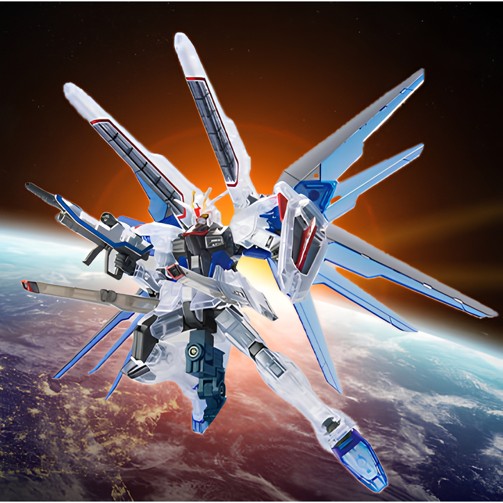 Mô Hình Lắp Ráp HG 192B Freedom Fighter Clear Color