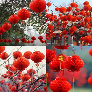 ĐÈN LỒNG GIẤY trang trí lễ hội, sự kiện, lễ tết treo cành mai đào nhà cửa, cửa hàng khai trương mai mắn