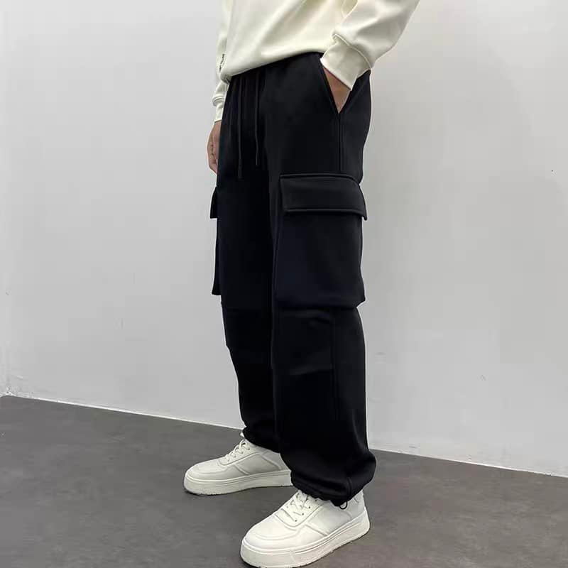 Quần nỉ jogger túi hộp nam gzj