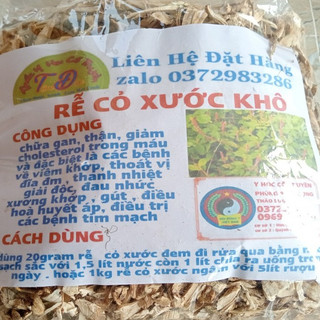 1kg rễ cây cỏ xước khô