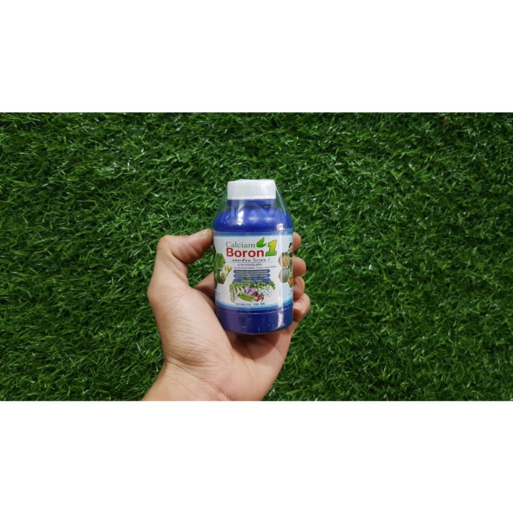Canxi bo thái lan Calciam boron 1 phân bón lá trung vi lượng làm to trái và chống rụng hoa - hủ 100ml