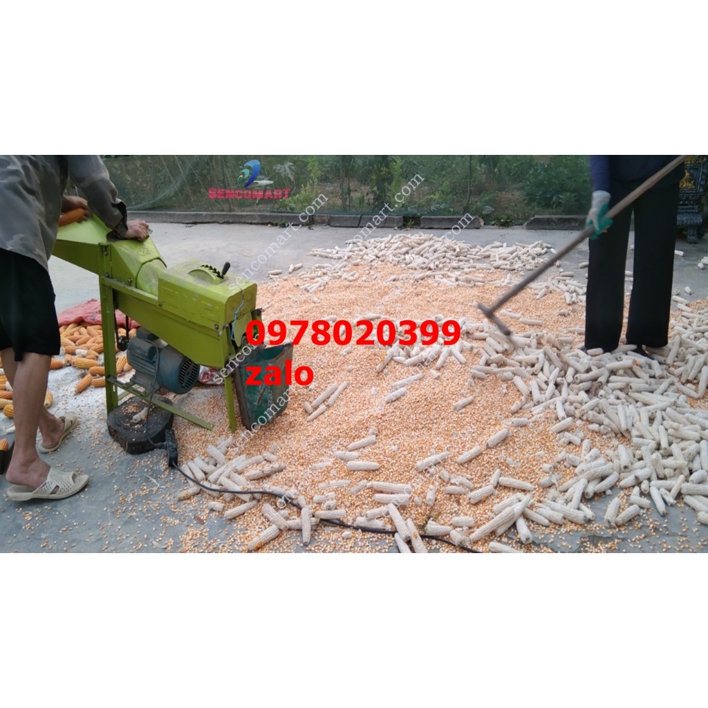 Máy tách hạt ngô ra khỏi lõi không dập nát