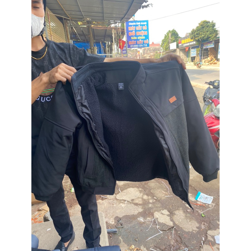 Áo Khoác Tặng Ông, Tặng Bố Lót Lông Siêu Ấm Nặng 1kg