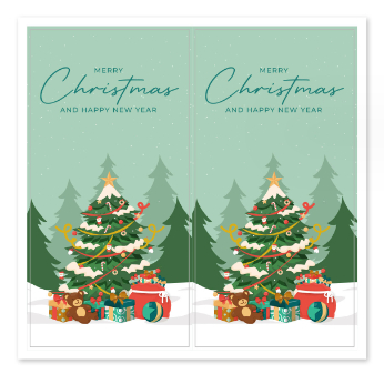 Merry Christmas!!! set 50 tem chủ đề Giáng Sinh dán hộp carton, tem niêm phong Hy Hy Store