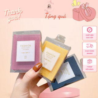 Bộ 10 miếng dán giữ tóc thời trang Hàn Quốc Miếng Dán Tóc Mái Ngang Nhiều Màu Sắc Dành Cho Người Lười - Min Shop