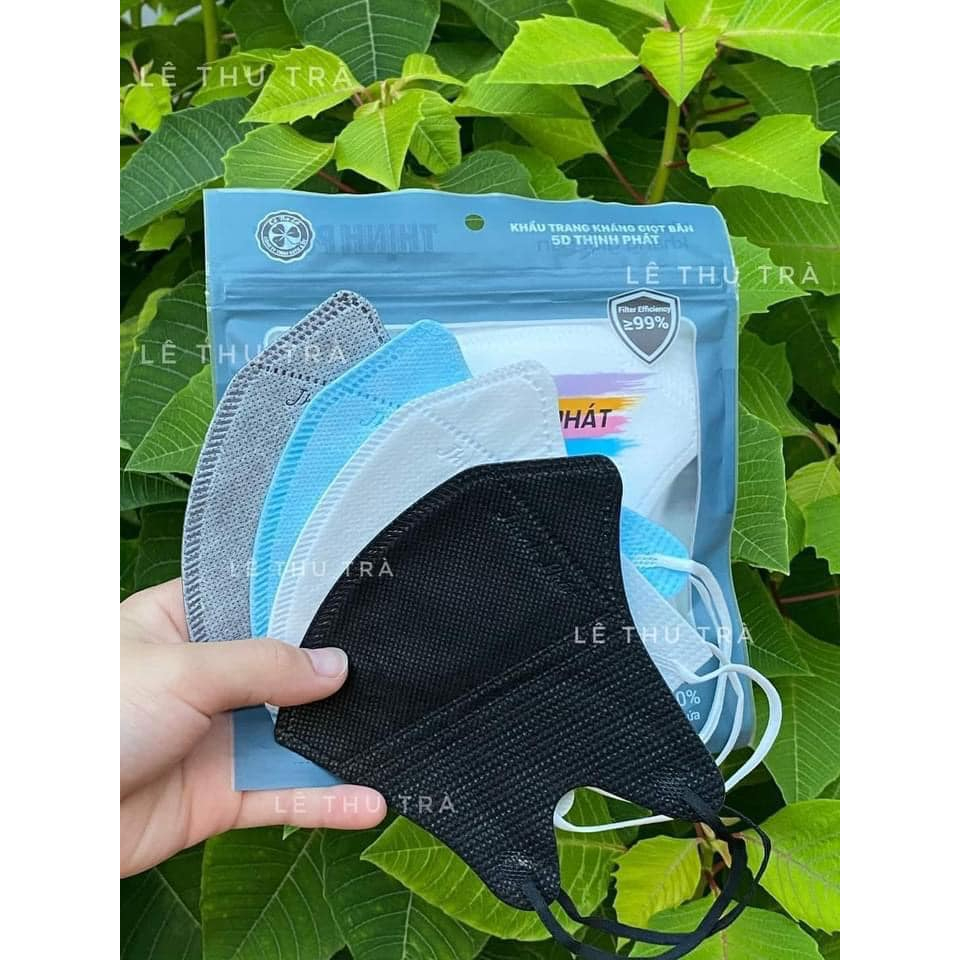 Khẩu trang 5D mask Thịnh Phát 100c