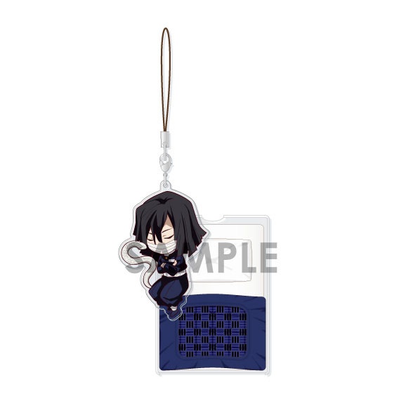 Dây treo may mắn Kimetsu no Yaiba - Sol International Oyasumi Acrylic Strap Vol 2 - Obanai Iguro