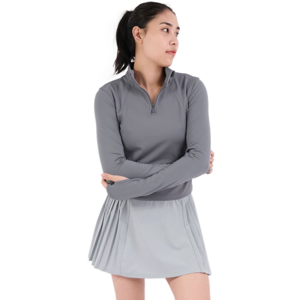 Áo khoác ôm Y0galici0us khóa kéo