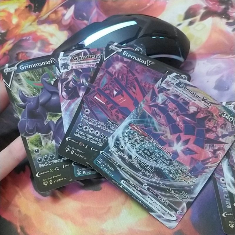Thẻ sưu tầm pokemon Không chính hãng V/Vmax theo lựa chọn