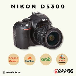 Bộ máy ảnh nikon D5300 kèm ống kính 18-55VR
