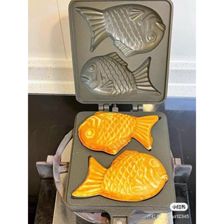 Chảo nướng bánh hình cá, Khuôn Làm Bánh Hình Cá - Máy Nướng Bánh Mì Hình Cá Tại Nhà Hót Hít