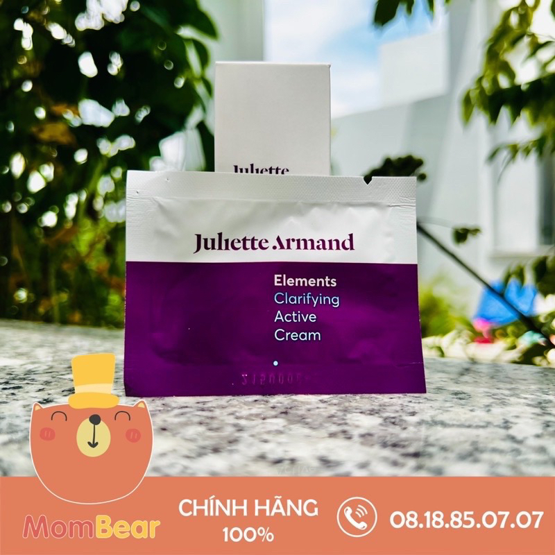 [Sample] Kem dưỡng dành cho da mụn toàn năng Clarifying Active Cream Juliette Armand 2ml