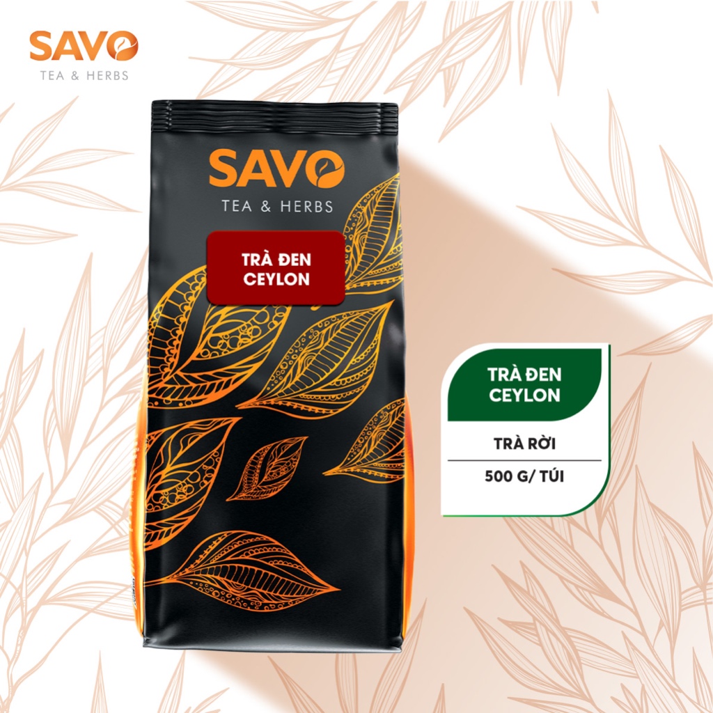 SAVO Trà Đen Ceylon (Túi 500gr)