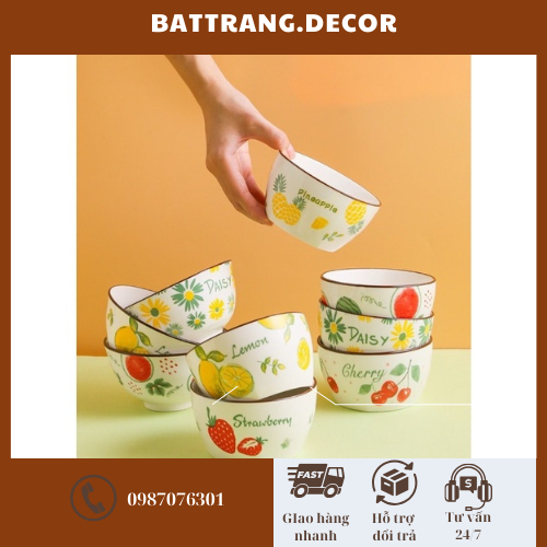 Bát Sứ Ăn Cơm Bát Chè Nhiều Hình Cực Đẹp
