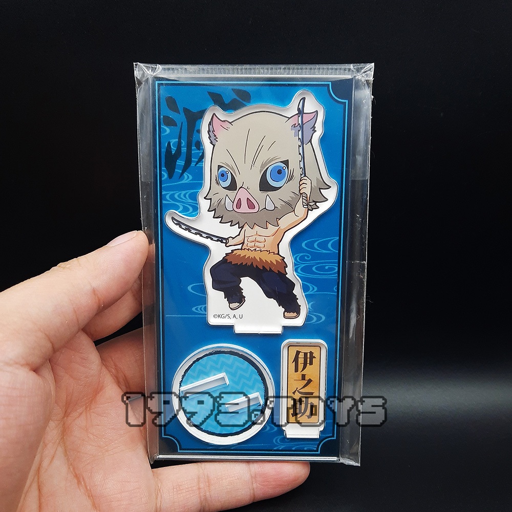 Standee mô hình nhân vật Kimetsu no Yaiba - Bell House Acrylic Stand Tekutoko - Hashibira Inosuke