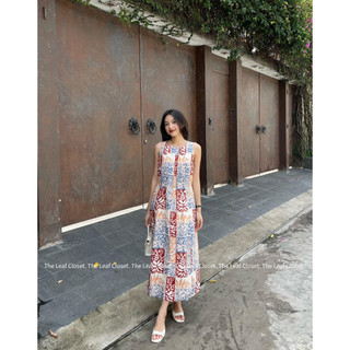 MÀU MỚI - Đầm suôn linen - Đầm thiết kế cao cấp The Leaf Closet - Váy linen suông dạo phố