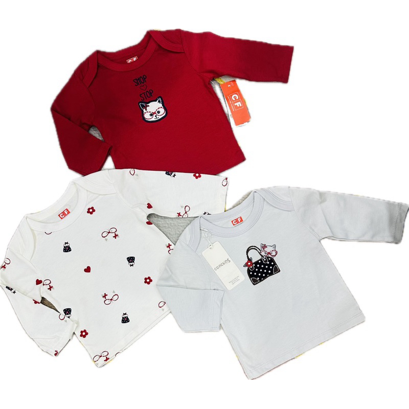 Áo thun dài tay cho bé gái👶🏻