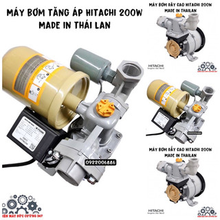 Máy bơm tăng áp hitachi w-p200nh / bơm chân không hitachi
