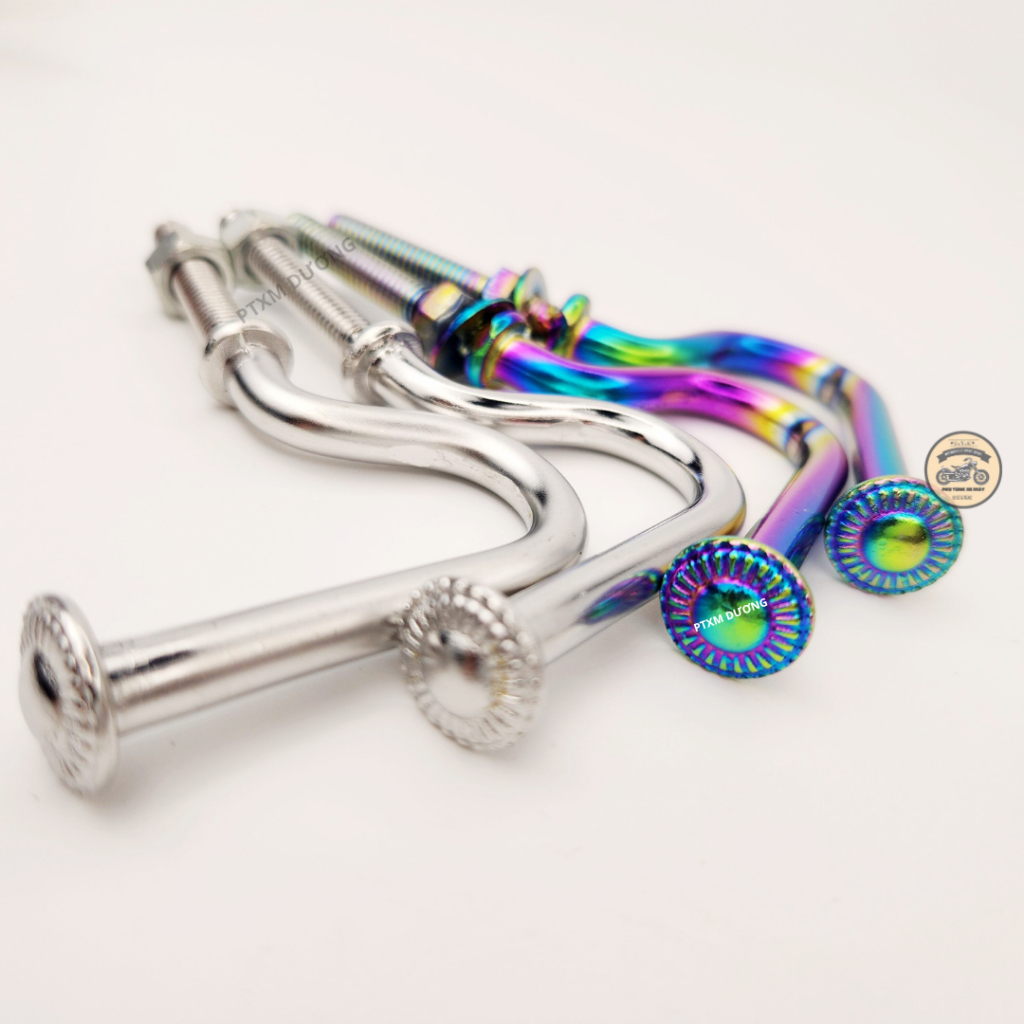 Móc lưỡi câu Inox, Titan, móc treo xe máy loại dày, chắc chắn, siêu đẹp, tiện dụng cho nhiều dòng xe