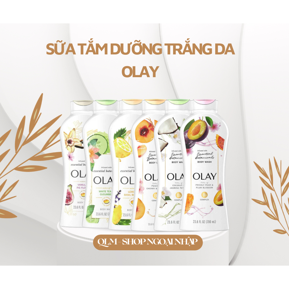 Sữa Tắm Dưỡng Ẩm OLAY Body Wash + B3 700ml - nội địa Mỹ