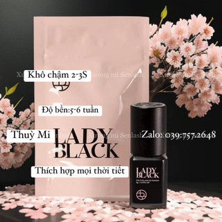 Keo nối mi Lady black