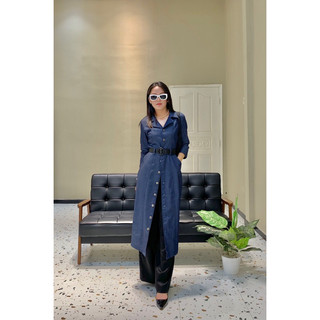 Đầm Denim One day kèm thắt lưng