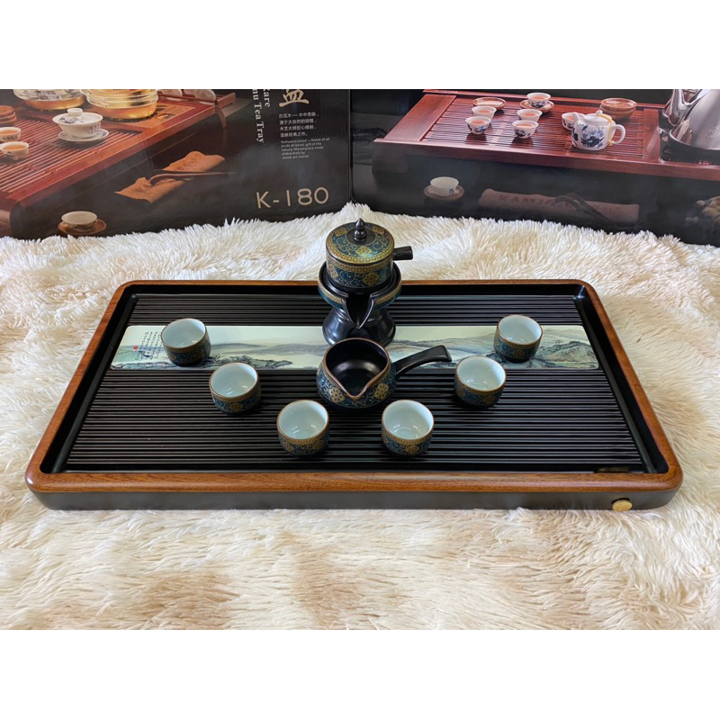 combo bàn trà + ấm chén cối xay gió giá siêu rẻ