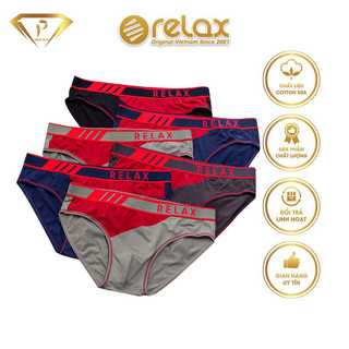 Quần lót nam relax rltk017 quần lót cotton usa quần lót thể thao, phối mềm hút mồ hôi tốt
