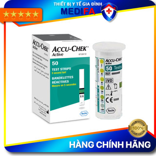 Que Thử Đường Huyết Accu-Chek Active Dùng Cho Máy Active Chính Hãng Roche/Đức, Date Xa, Tem Niêm Phong