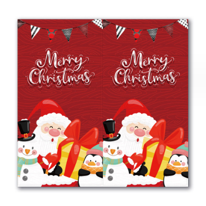 Merry Christmas!!! set 50 tem chủ đề Giáng Sinh dán hộp carton, tem niêm phong Hy Hy Store