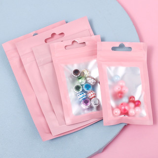 Túi zip đựng, túi zip đựng hạt màu xinh pastel tiện dụng