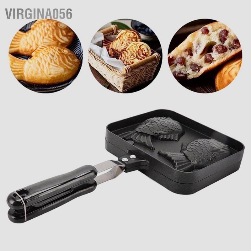 Khuôn Làm Bánh Hình Cá - Máy Nướng Bánh Mì Hình Cá Tại Nhà Hót Hít