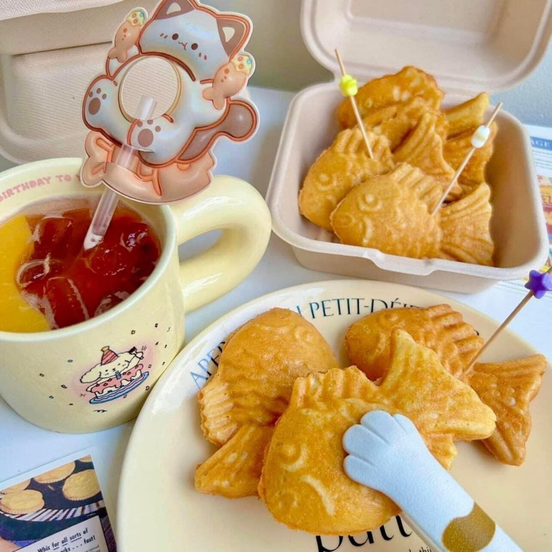 Khuôn Làm Bánh Hình Cá - Máy Nướng Bánh Mì Hình Cá Tại Nhà Hót Hít