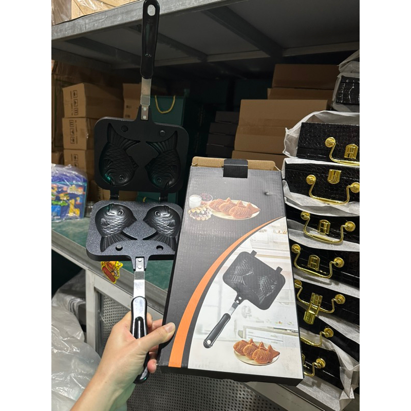 Khuôn Làm Bánh Hình Cá - Máy Nướng Bánh Mì Hình Cá Tại Nhà Hót Hít