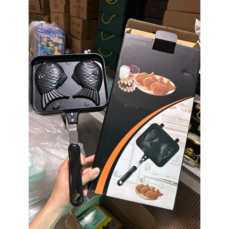 Khuôn Làm Bánh Hình Cá - Máy Nướng Bánh Mì Hình Cá Tại Nhà Hót Hít