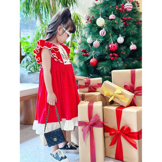 Đầm Pony đỏ Sofia Candy  bé 1-10 tuổi